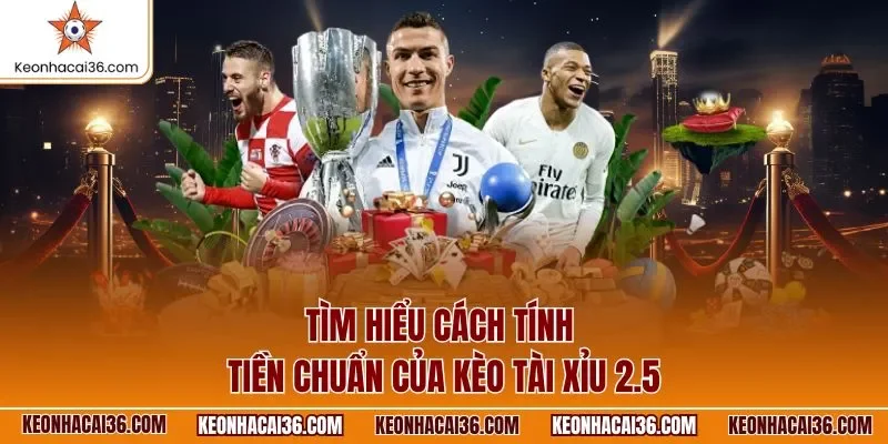 Tìm hiểu cách tính tiền chuẩn của kèo tài xỉu 2.5